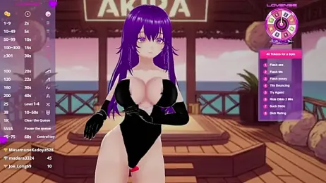 AkiraVixent webcam model stream image