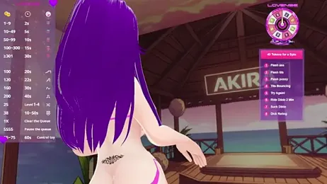 AkiraVixent webcam model stream image