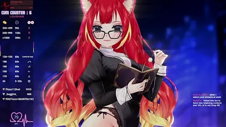 LewdFoxy_VT webcam model stream image