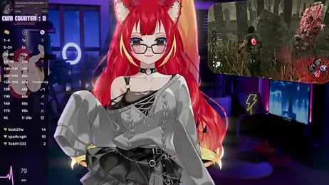 LewdFoxy_VT webcam model stream image